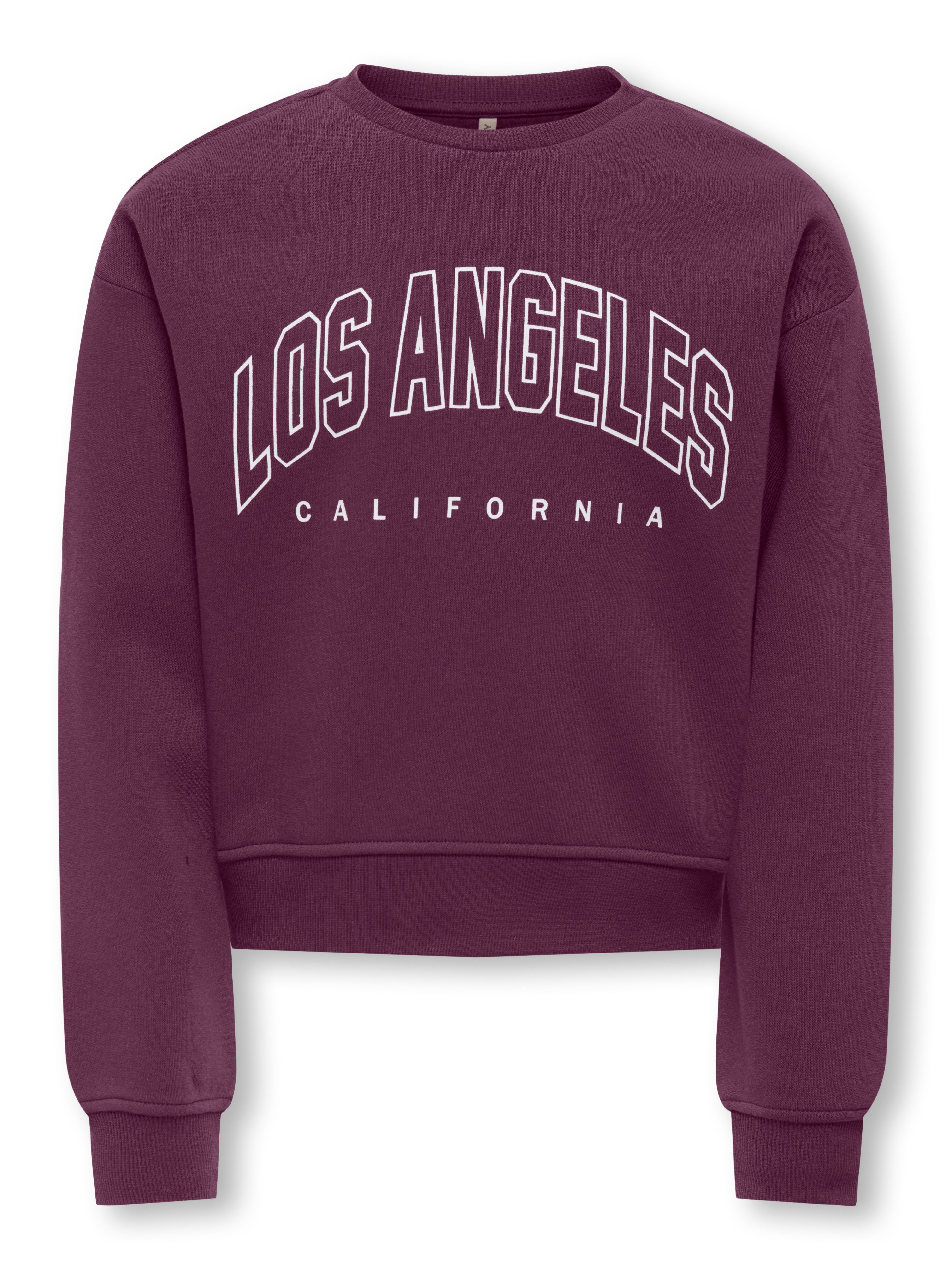 KIDS ONLY Sweatshirt KOGSWEAT LS CREW OVZ STAT SWT NOOS Baumwollmischung, loose fit – Bild 4 von 5