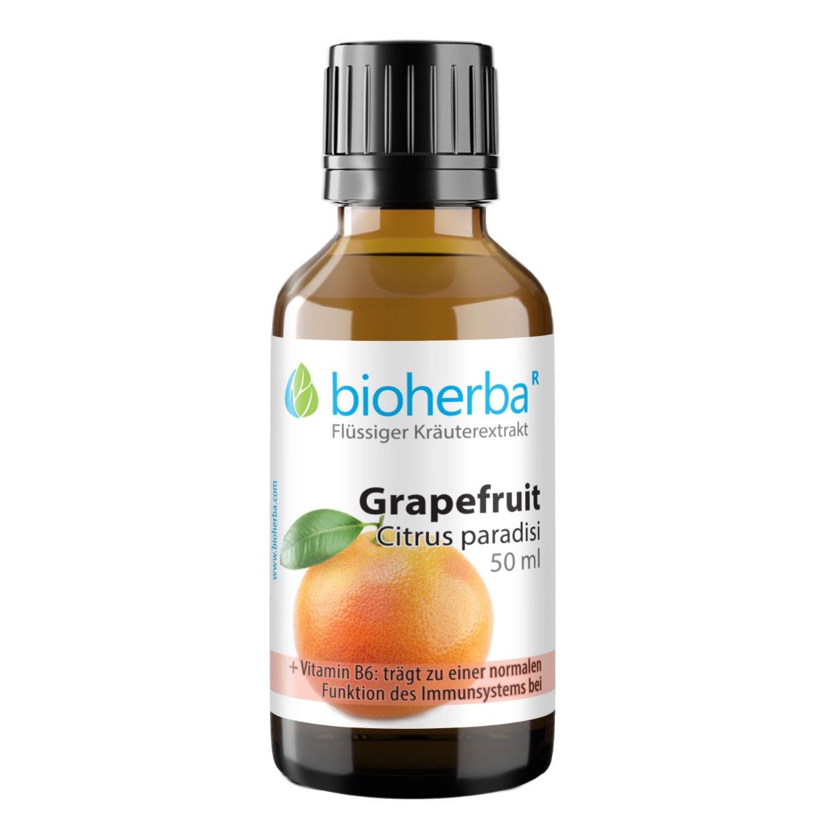 BIOHERBA R Grapefruit Citrus paradisi Tropfen Tinktur 50 ml Nahrungsergänzungsmittel