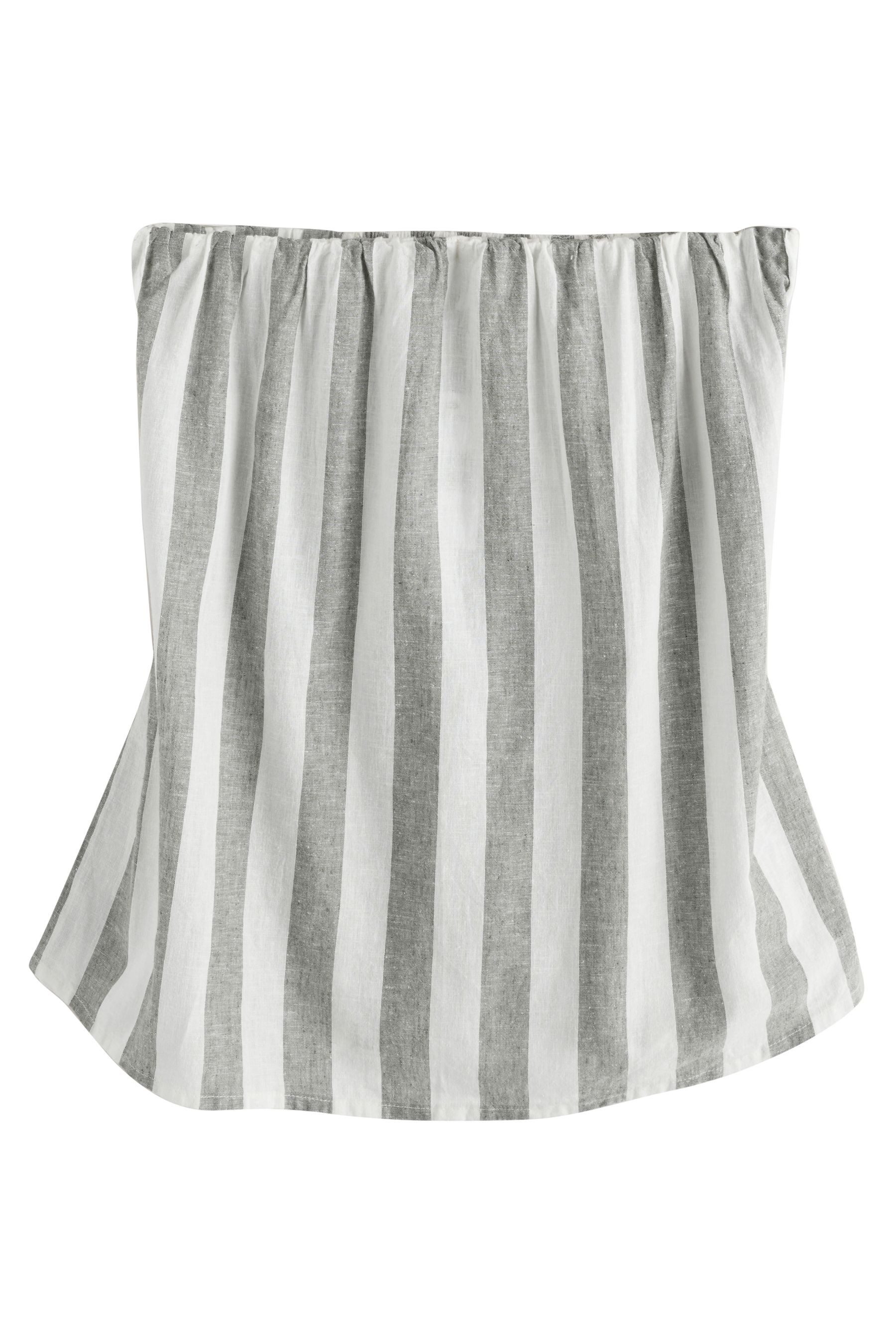 Next Bandeautop Gestreiftes Oberteil, Kurzgröße (1-tlg)