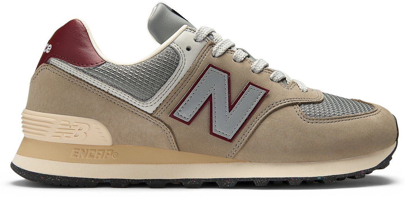 New Balance 574 braun, grau, rot Herren Sneaker New Balance Sneaker günstig online kaufen