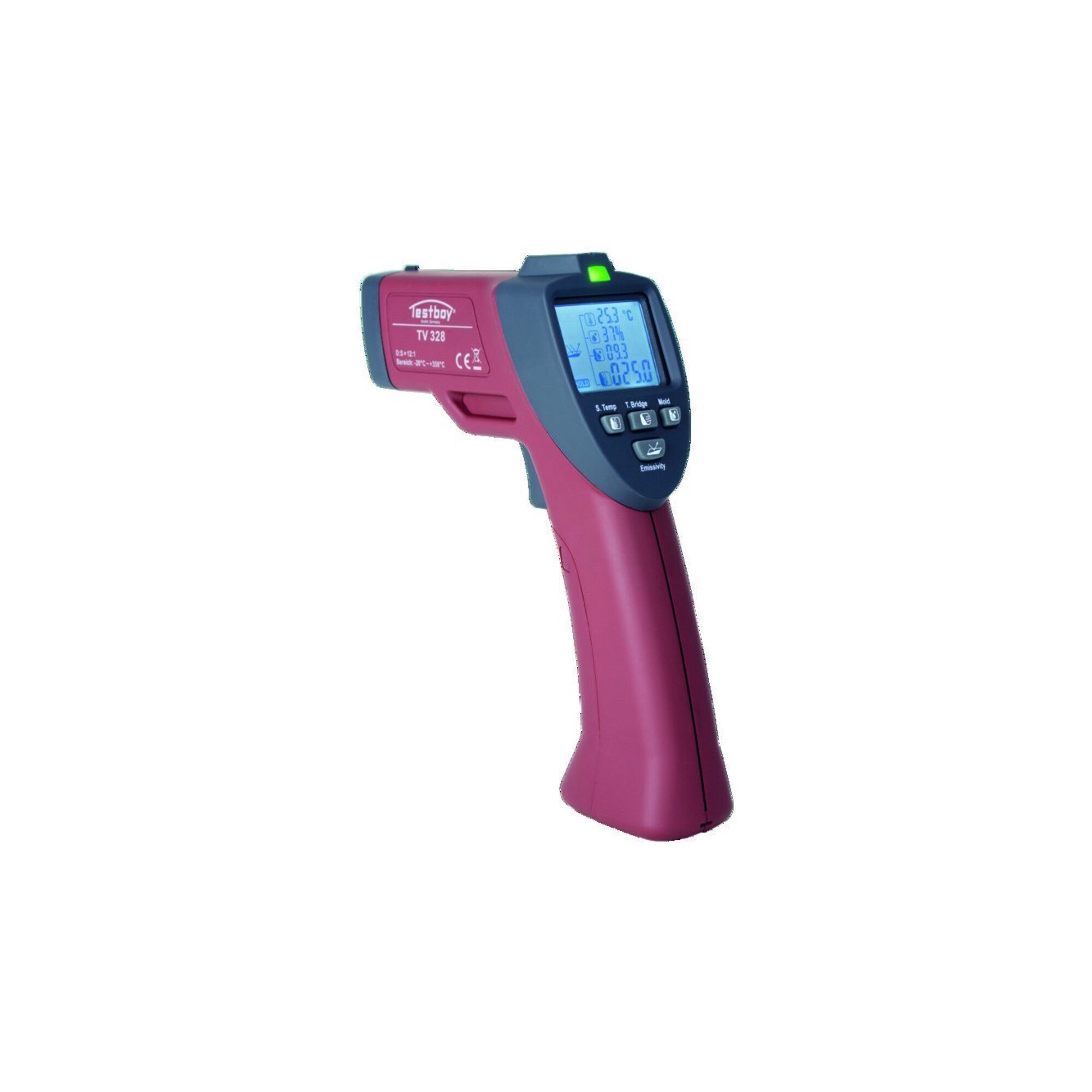 Testboy Feuchtigkeitsmesser Testboy Schimmeldetektor TV 328