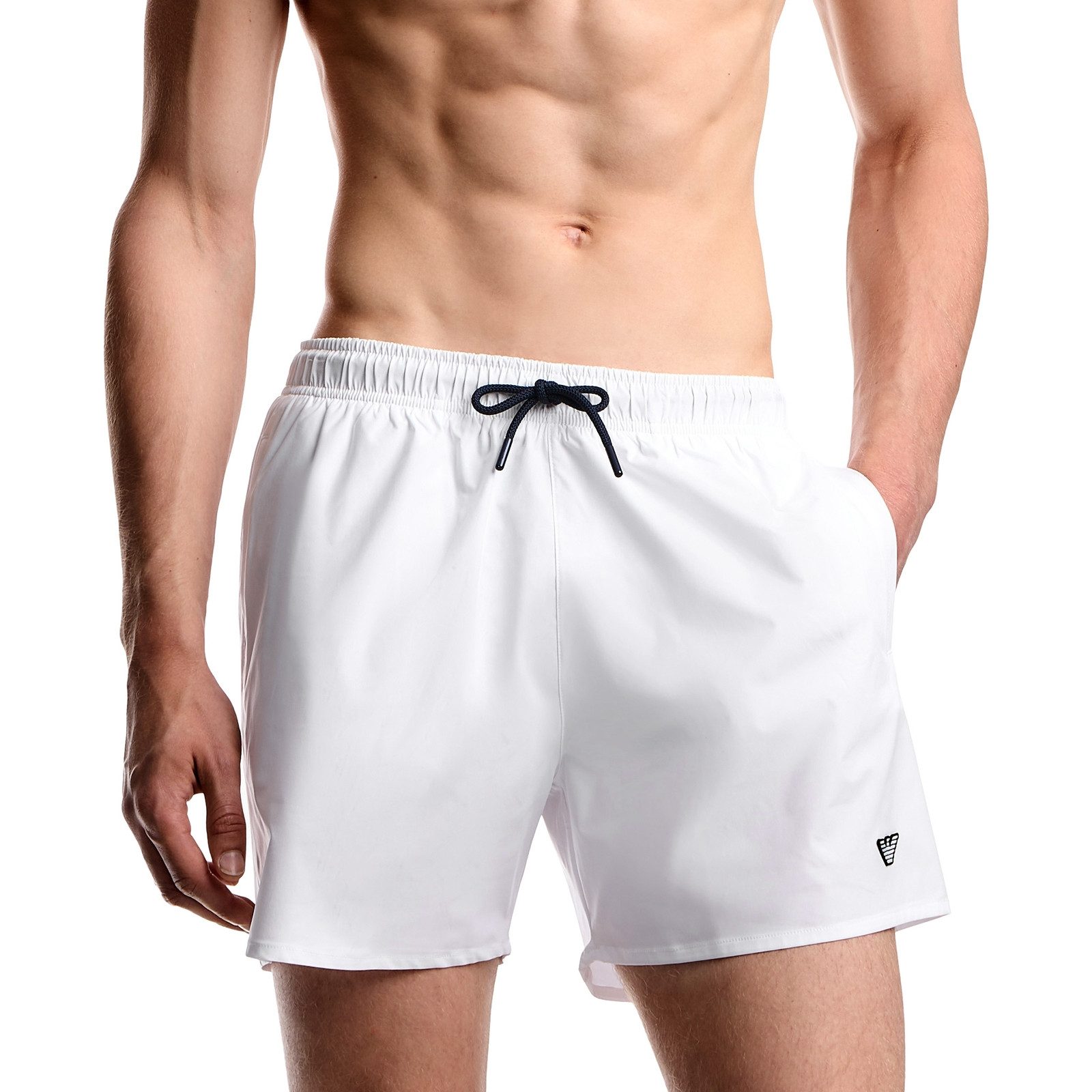 Emporio Armani Badeshorts Badeshorts mit Markendetails