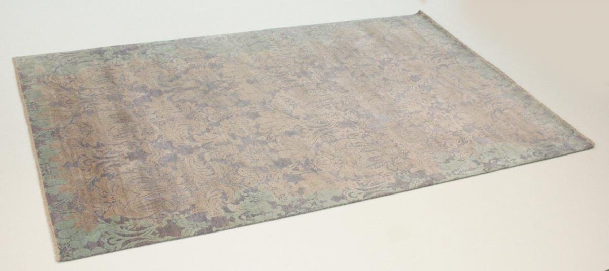 Orientteppich Sindhi 195x304 Handgeknüpfter Moderner rechteckig, Nain Designteppich, Trading, Orientteppich 12 mm Höhe: 