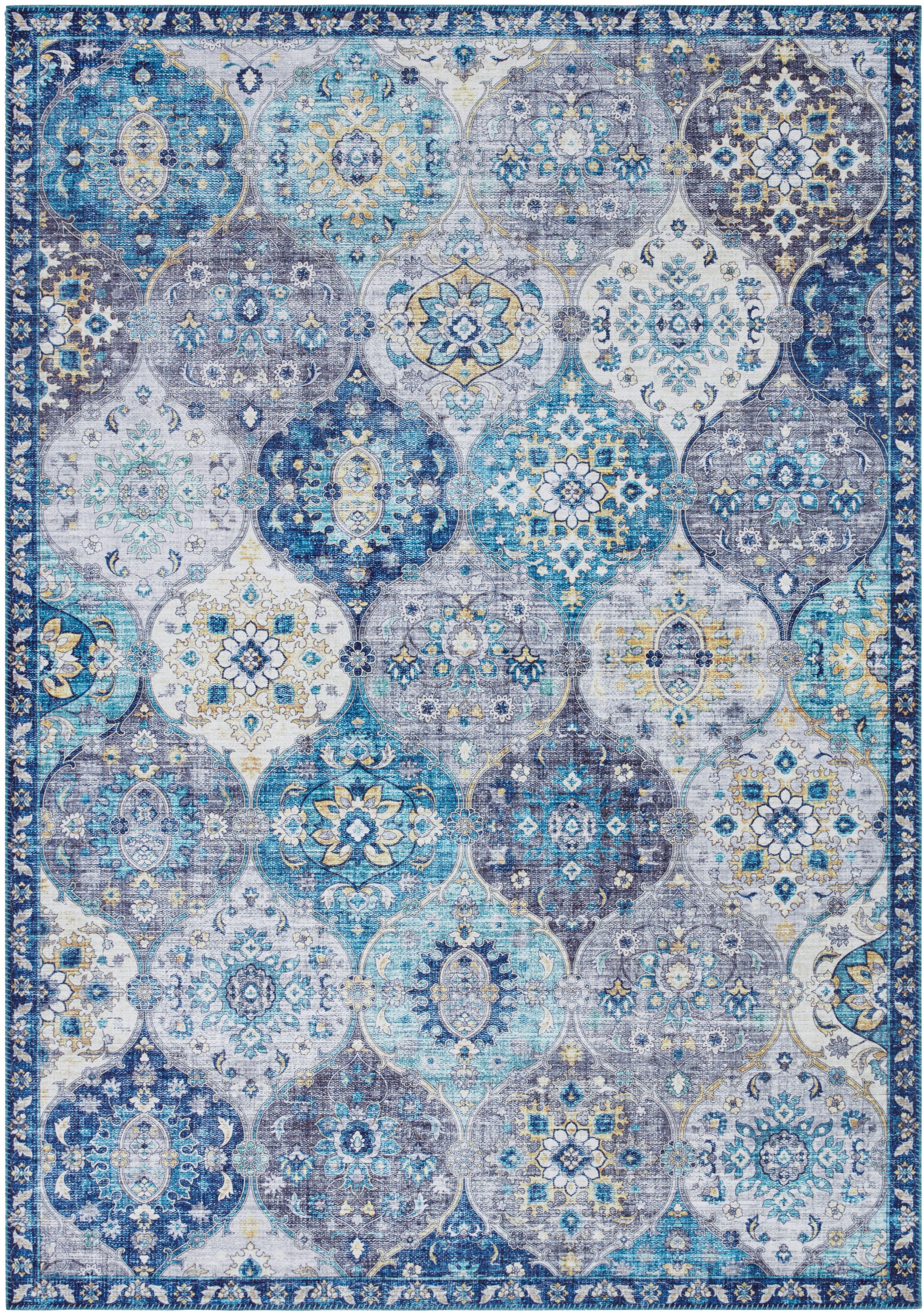ELLE DECORATION Teppich »Kashmir Ghom«, rechteckig, 5 mm Höhe, Orientalisch günstig online kaufen