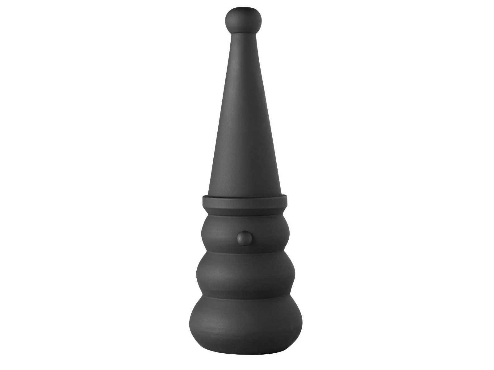 Villeroy & Boch Weihnachtsfigur Christmas Chic Schneemann schwarz 20,5cm