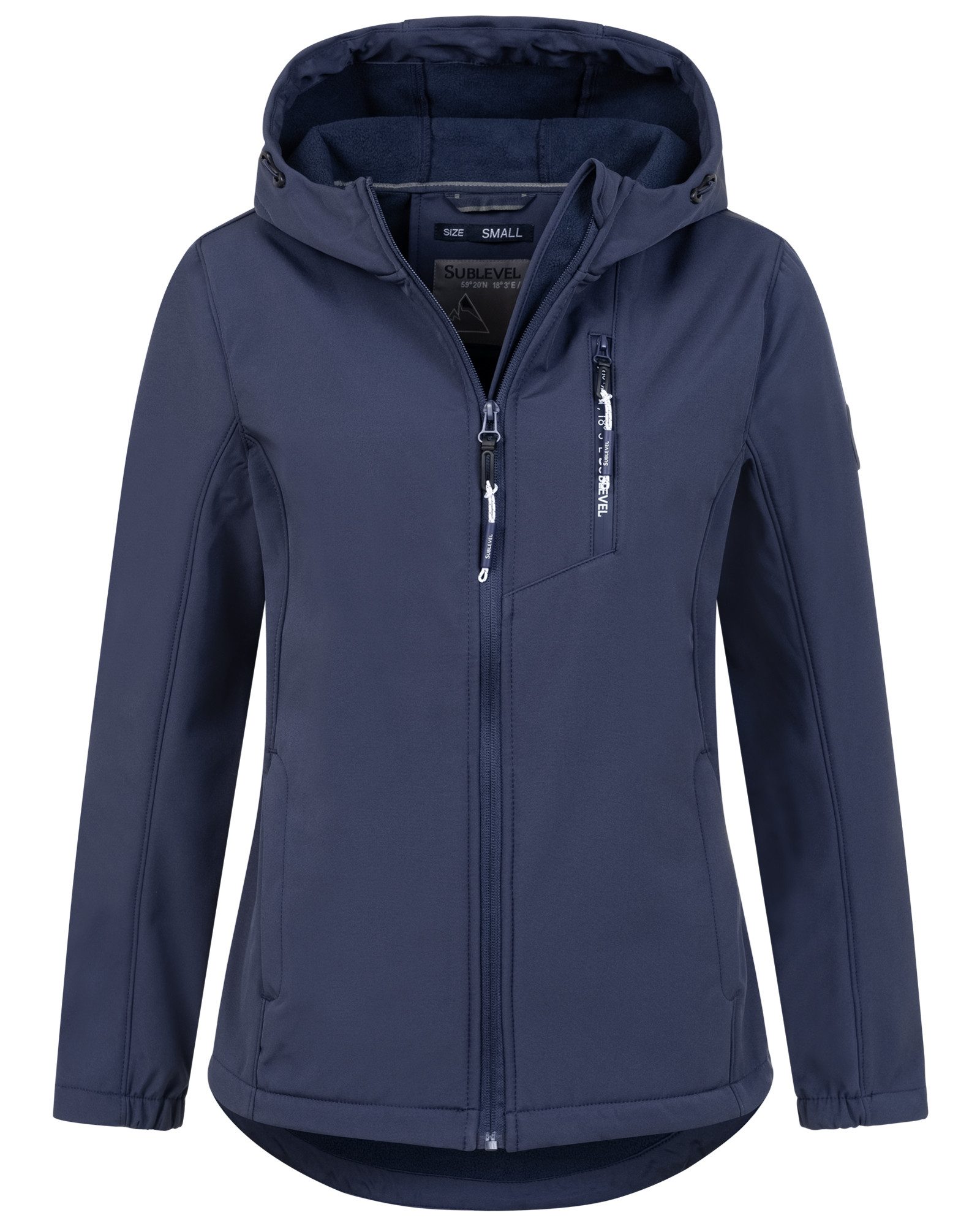 SUBLEVEL Softshelljacke Damen Frühlings Jacke Softshell Jacke Outdoor Regen Übergangs Jacke
