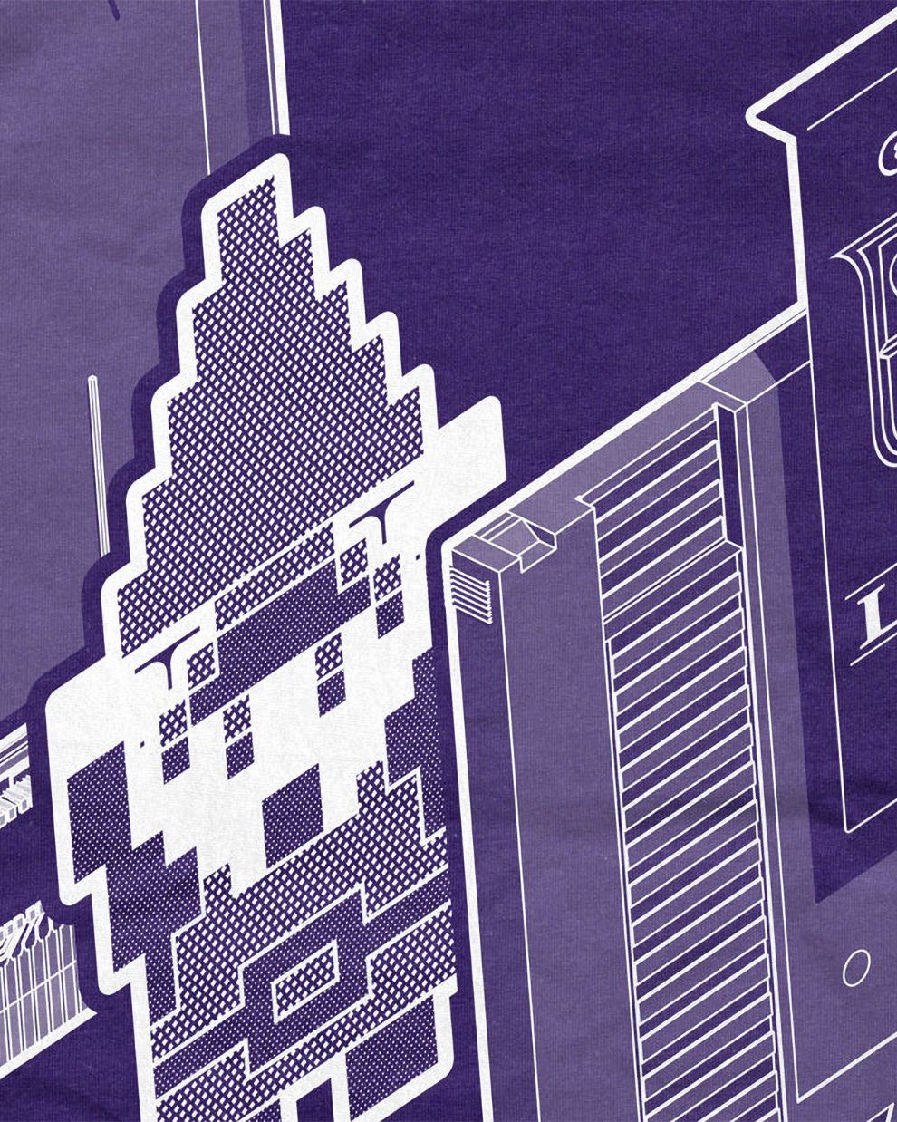 T-Shirt Herren Print-Shirt style3 gamer of 8-Bit classic snes Adventure switch lila Link