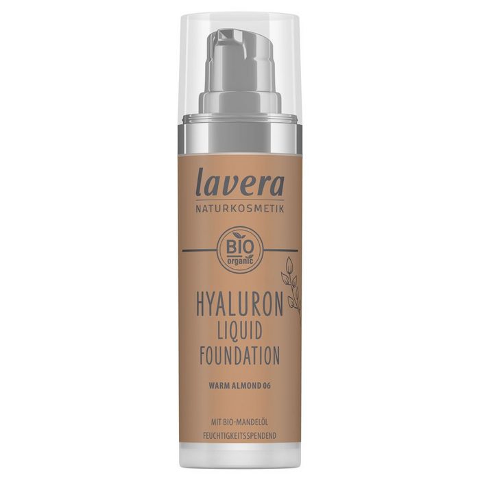Laverana Foundation HYALURON LIQUID Warm Almond 30 ml