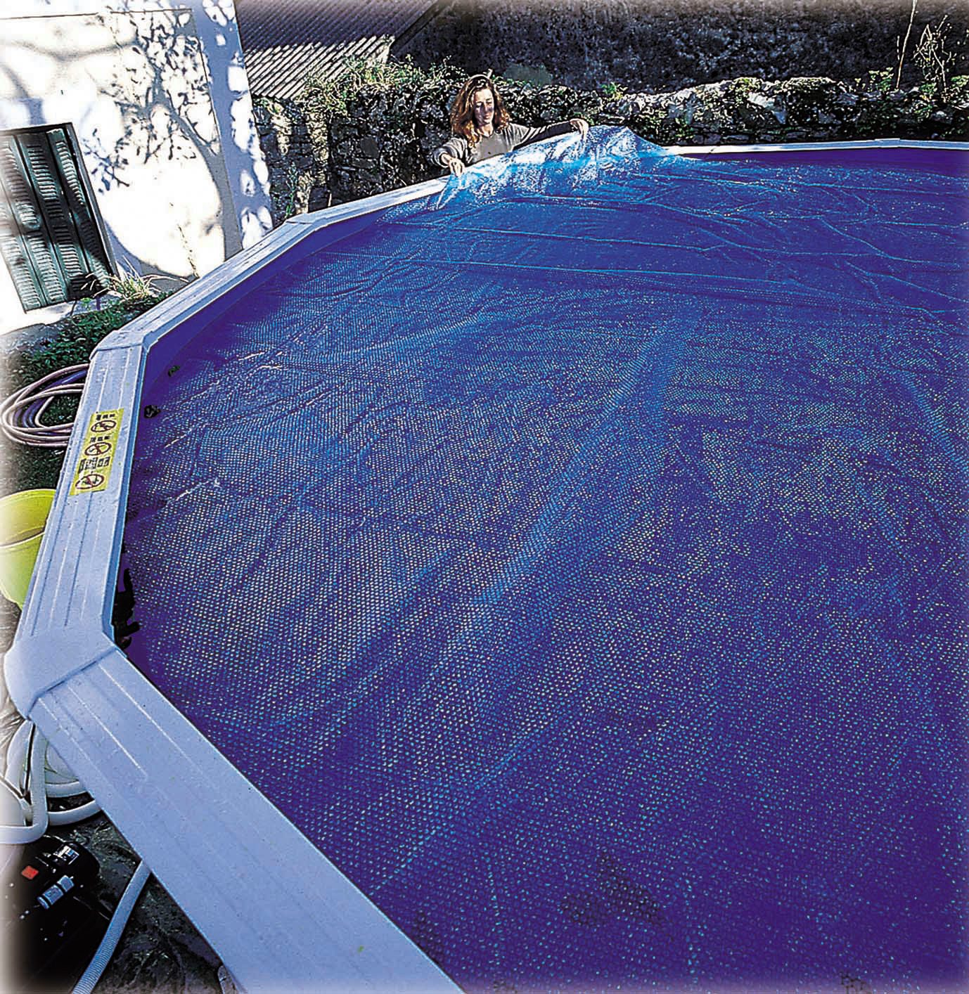 Gre Pool-Abdeckplane Sommerabdeckplane (Packung, 1-St), für Stahlwandpools