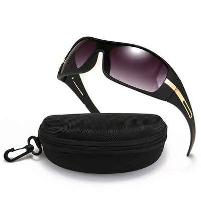 GLAMO Sonnenbrille Sonnenbrille Herren Polarisierte Sportbrille Fahrradbrille UV Schutz