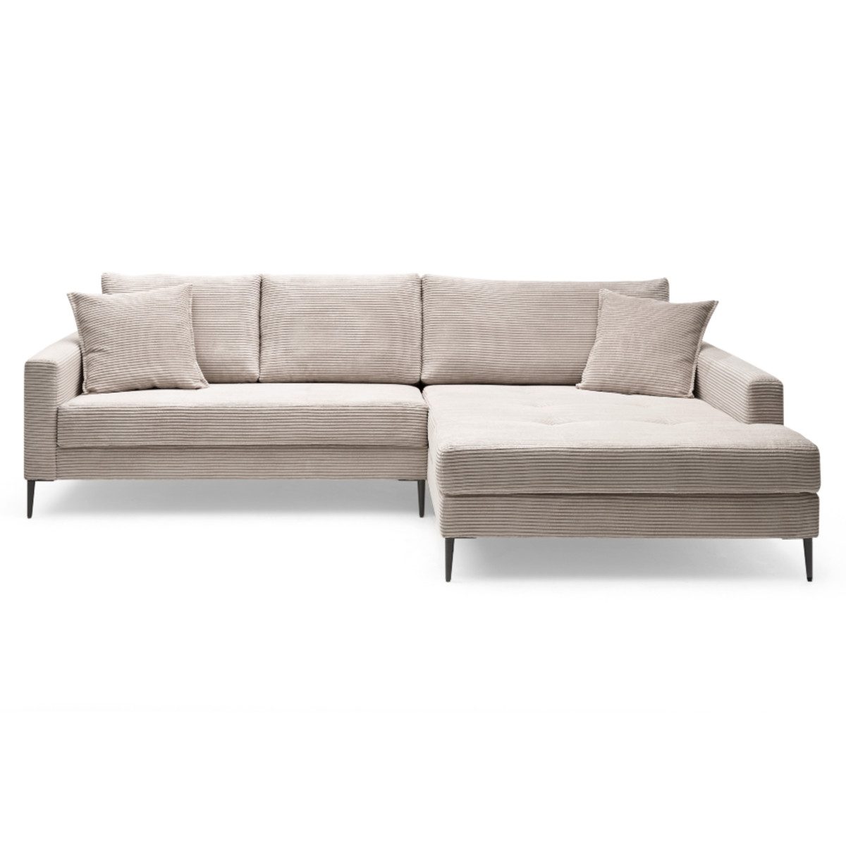 Liadomo Ecksofa Hilary, Cordbezug, verschiedene Farben, günstig online kaufen