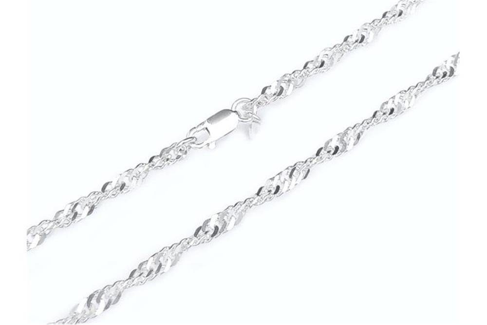 Silberkettenstore Silberkette Singapurkette 4,5mm - 925 günstig online kaufen
