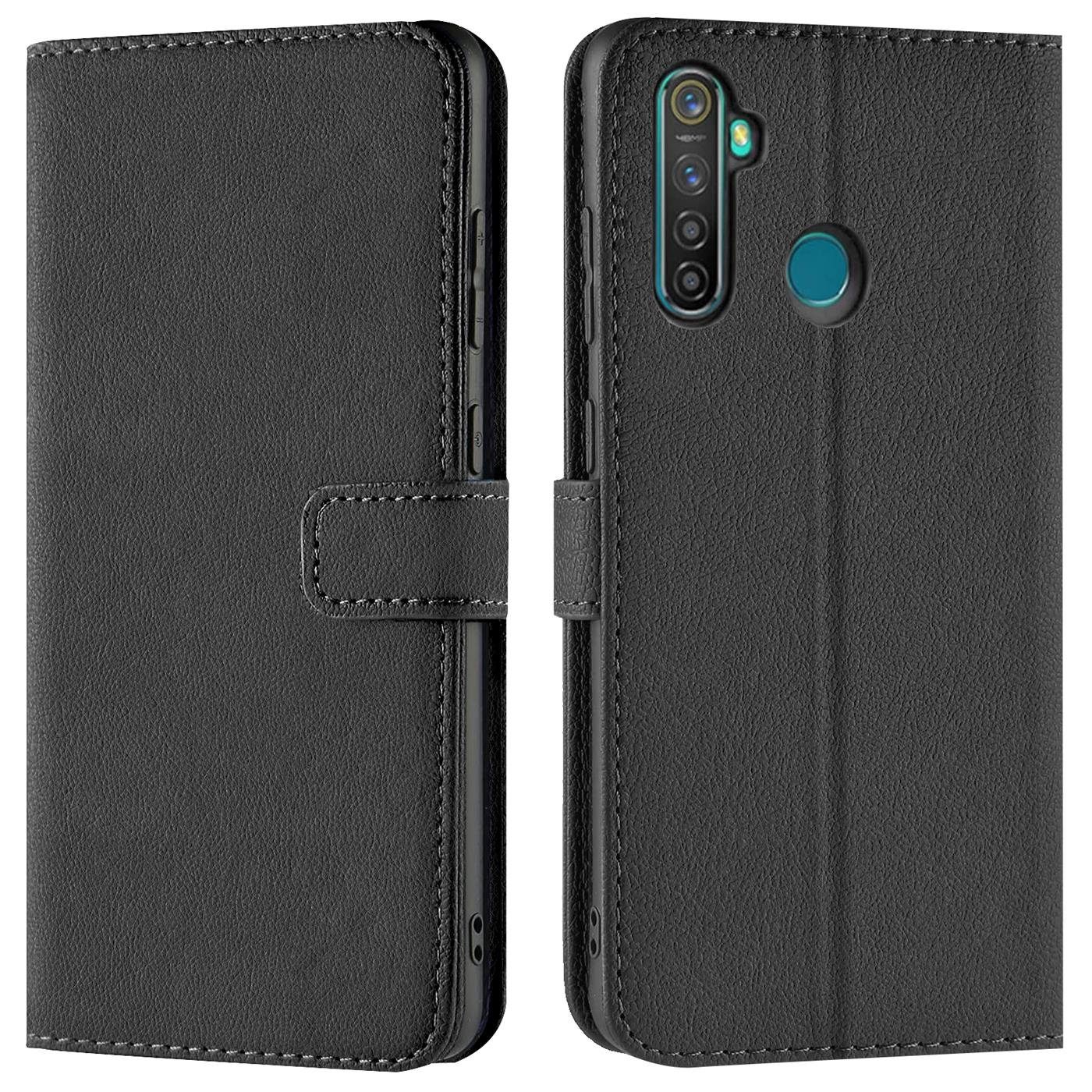 CoolGadget Handyhülle Book Case Handy Tasche für Realme 6i 6,5 Zoll, Hülle Klapphülle Flip Cover Etui Schutzhülle stoßfest