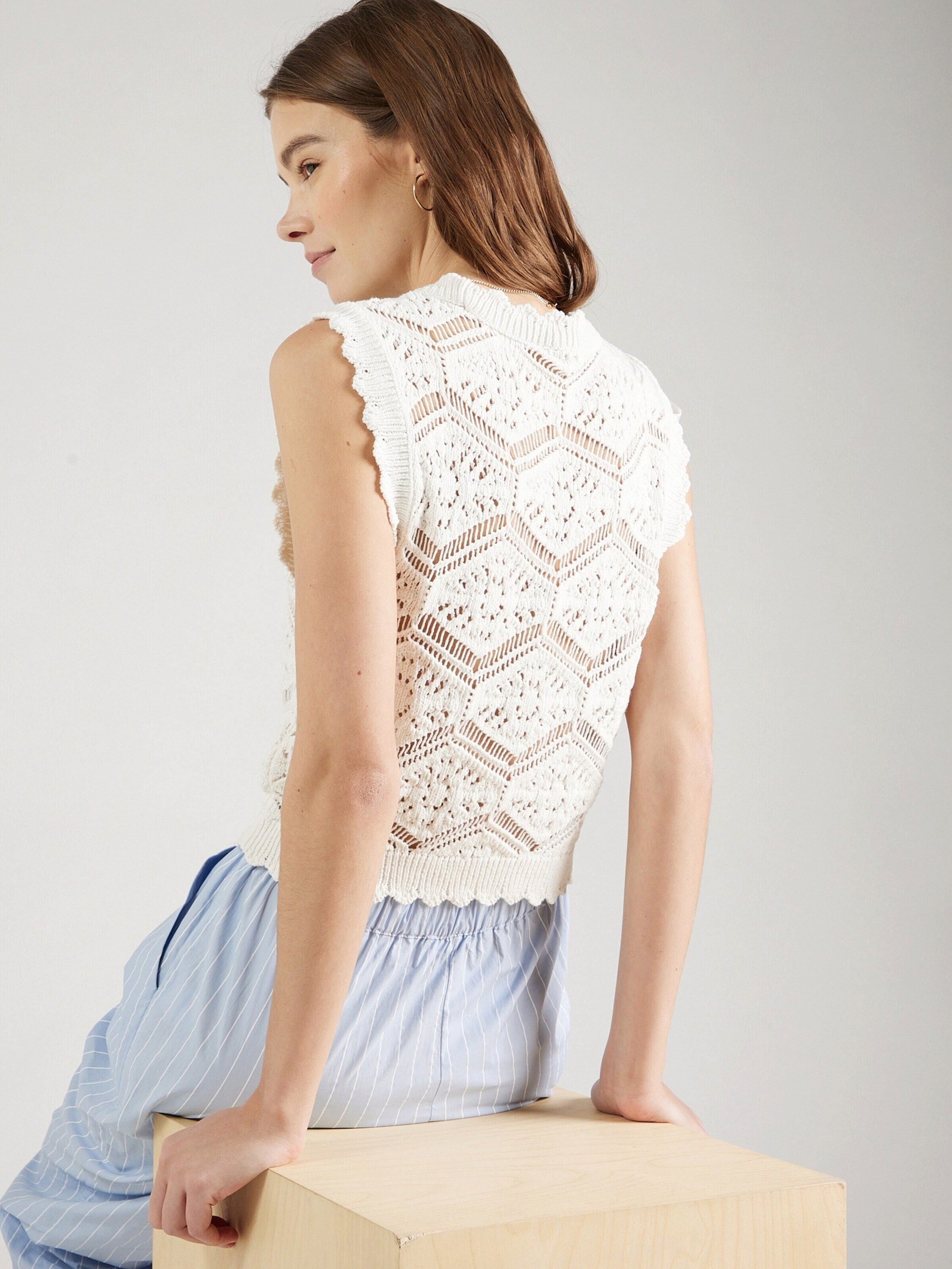 ONLY Funktionstop (1-tlg) Lochmuster