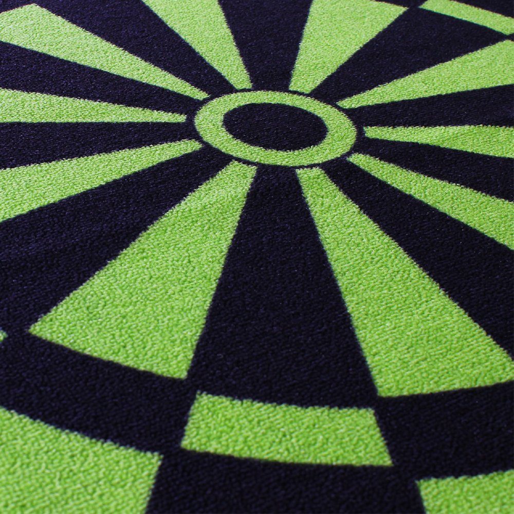 Kingpower Dartmatte Dartmatte Dartteppich Dart Matte Turnier Matte Darts 237 x 80 cm Grün