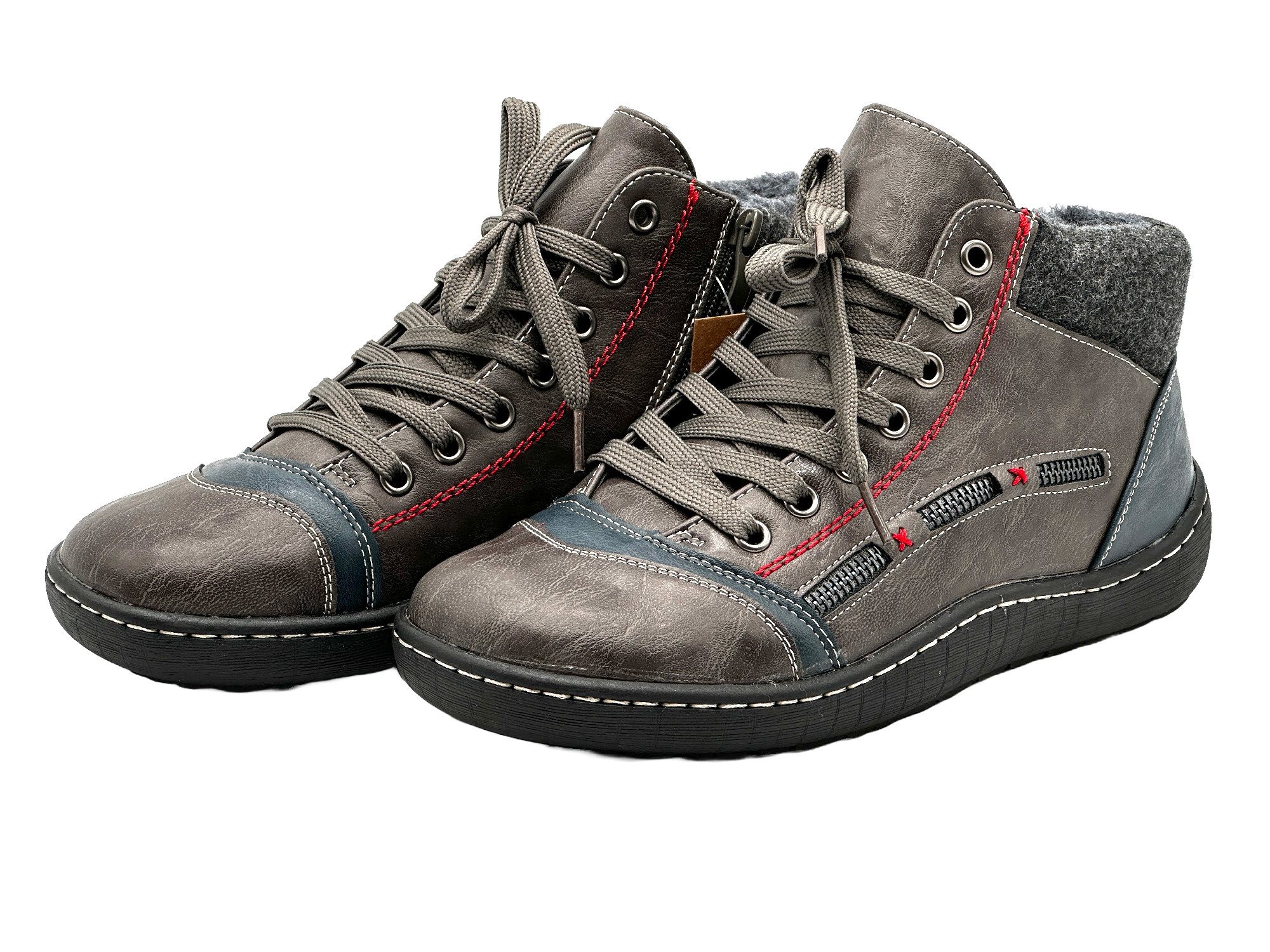 Nowaland Gefütterte Winter-Boots mit warmem Innenfutter und flexiblem Komfort Westernstiefelette wärmendes Innenfutter – leichtes Tragegefühl – modernes Design