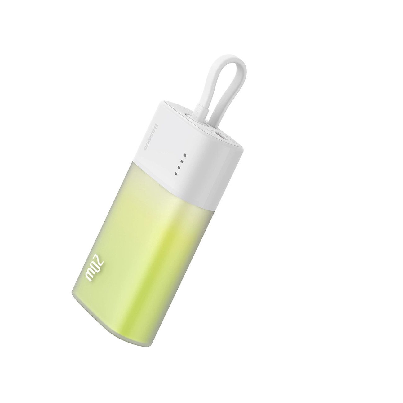 Baseus Popsicle Powerbank 5200 mAh (5, 9, 12 V), Halbtransparentes Design mit Farbverlauf