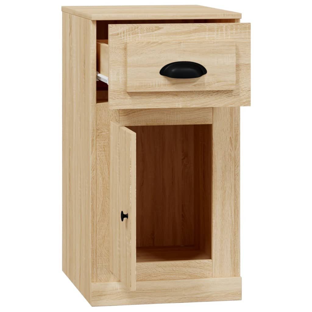 Schublade Fächerschrank Sonoma Beistellschrank 40x50x75 Eiche Sonoma-Eiche (1-St) mit vidaXL cm