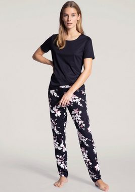 CALIDA Homewearhose Favourites Dreams (1-tlg) Loungehose mit floralem Muster, Pants mit Blumendruck