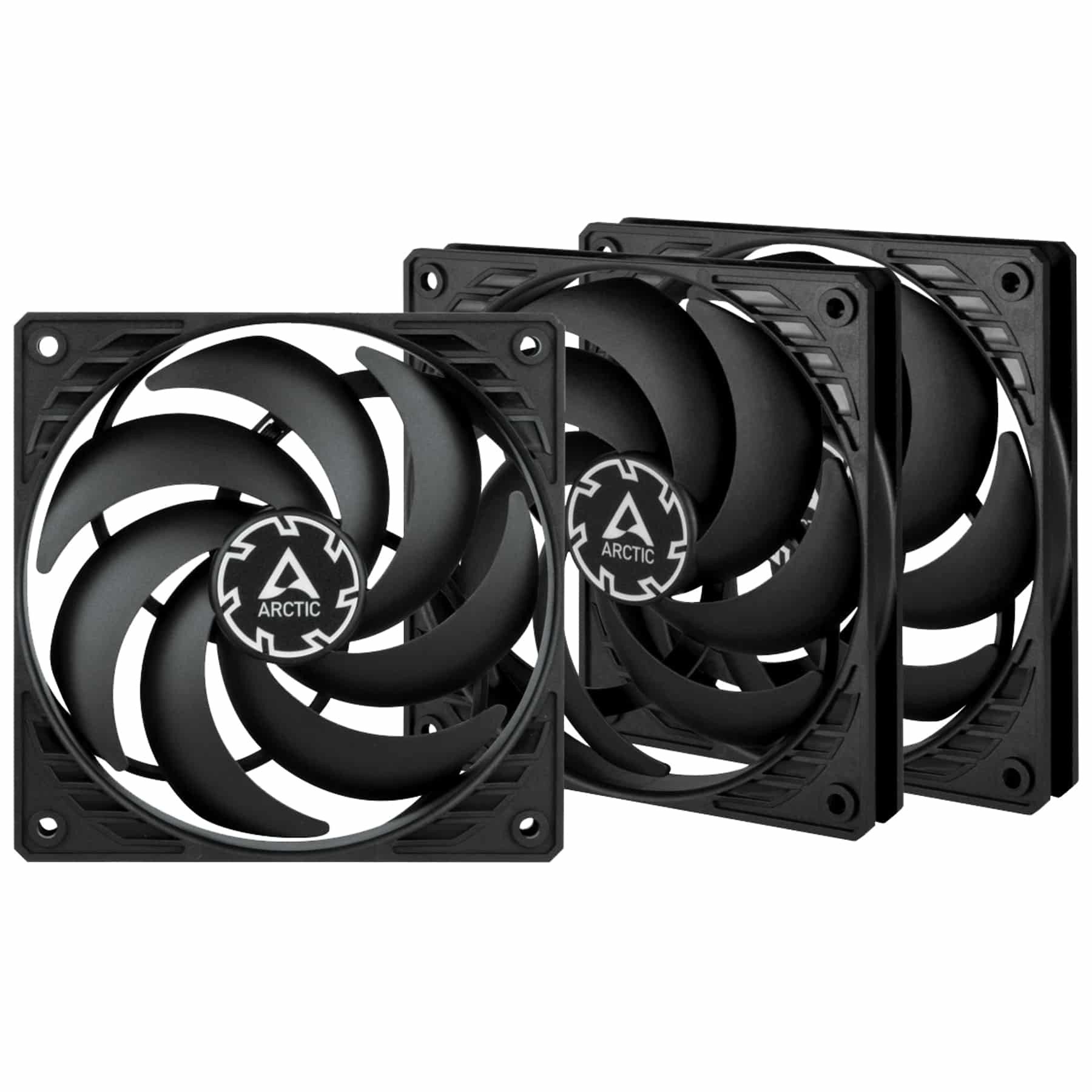 Arctic Gehäuselüfter ARCTIC Lüfter P12 Slim PWM PST 3er Pack
