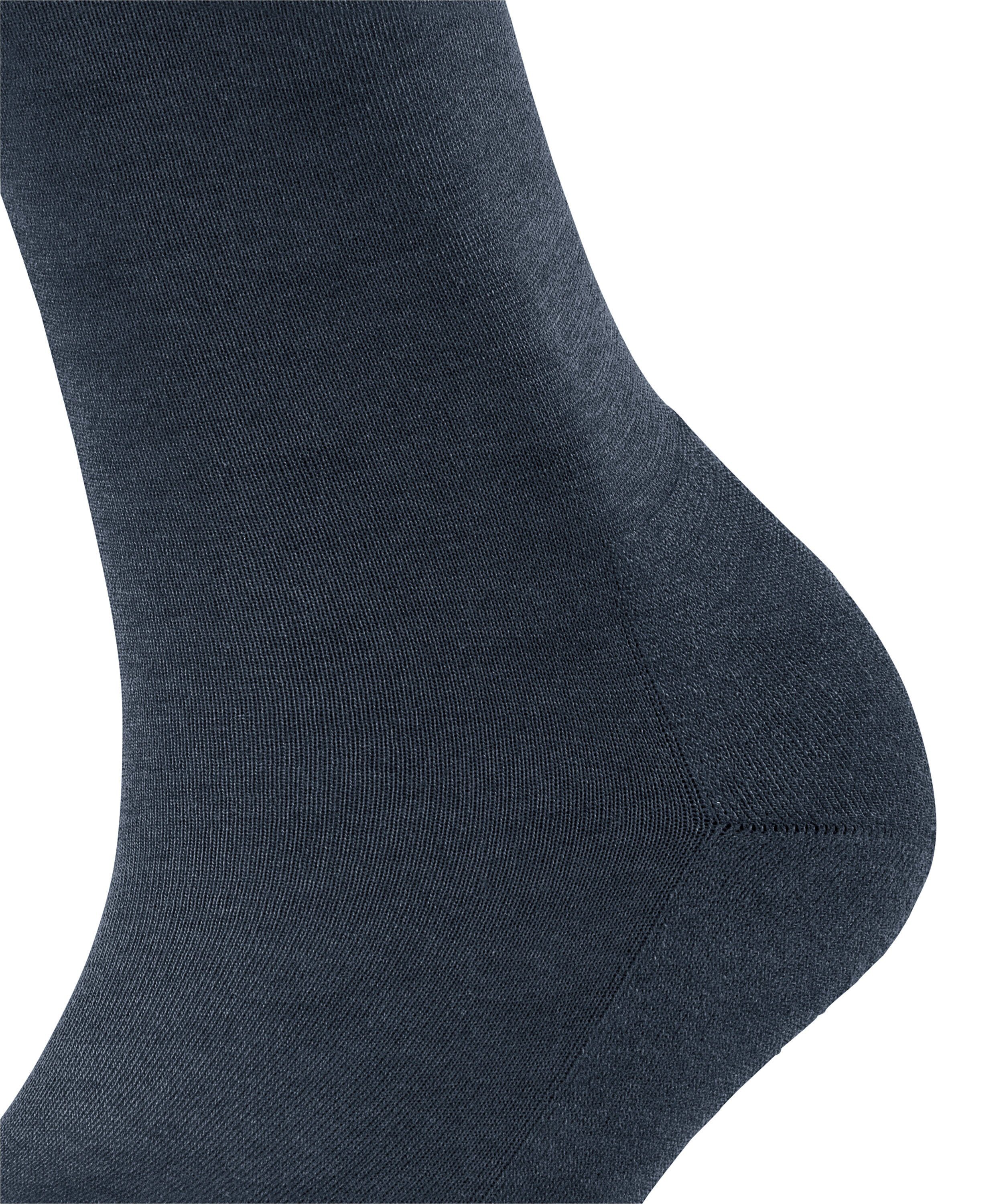 navy FALKE mel. (1-Paar) (6127) ClimaWool Socken