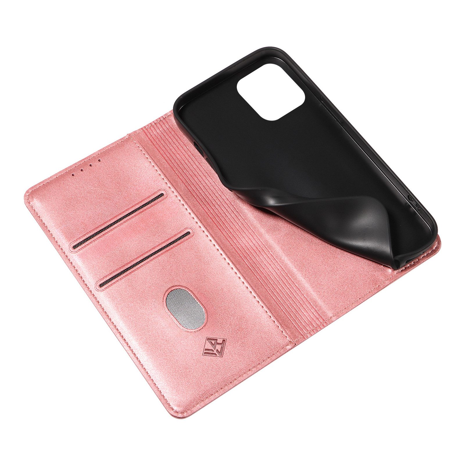 Tec-Expert Handyhülle Tasche Hülle für Apple iPhone 15 6.1 Zoll, 6.1", Cover Klapphülle Case mit Kartenfach Fliphülle aufstellbar