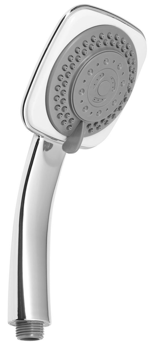 Aqualine Handbrause Handmassage-brause, 5 Funktionen, 100x100mm, ABS / Chrom, Aqualine-SC056