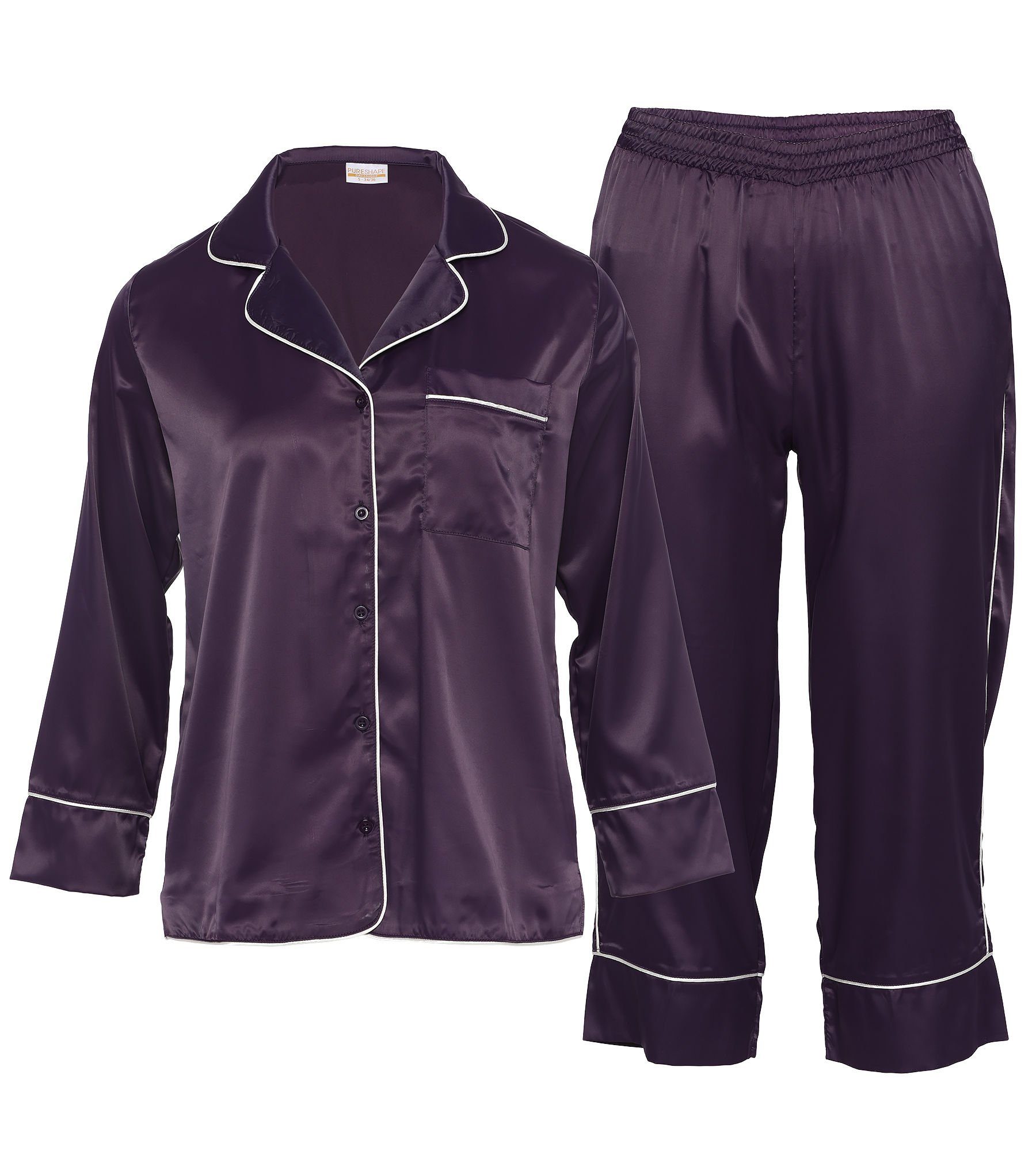 Pure Shape Pyjama Hemdbluse & Hose günstig online kaufen