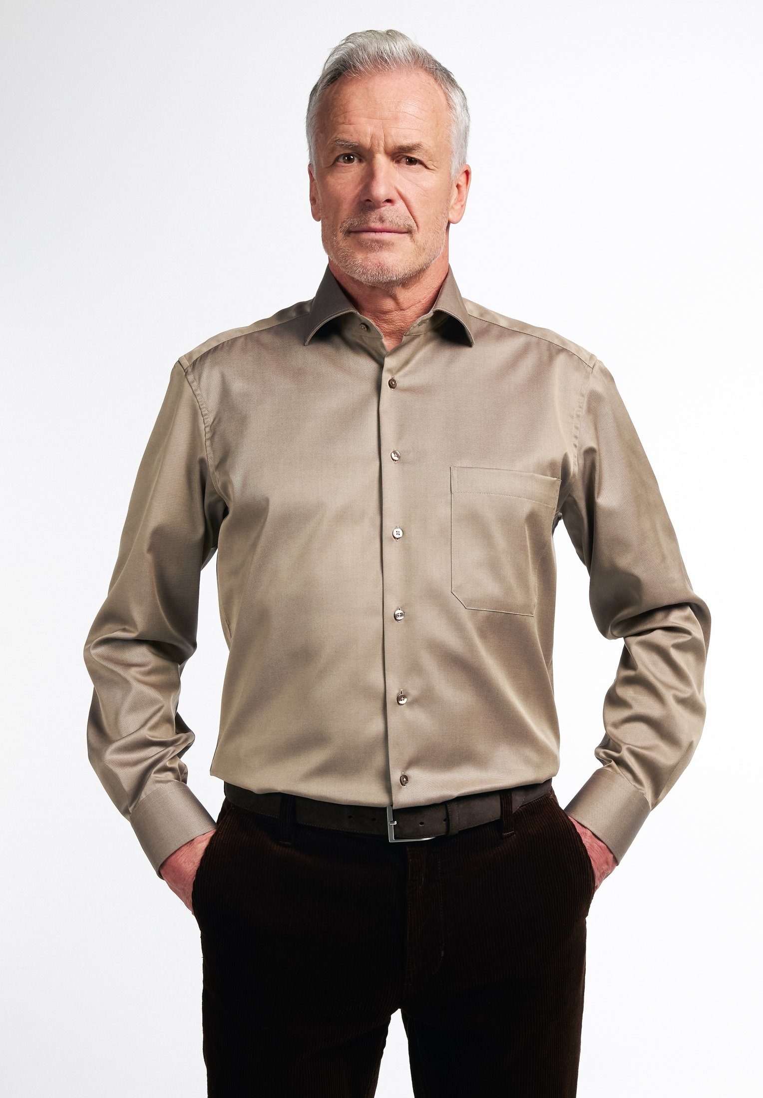 Eterna Langarmhemd COMFORT FIT NON IRON günstig online kaufen