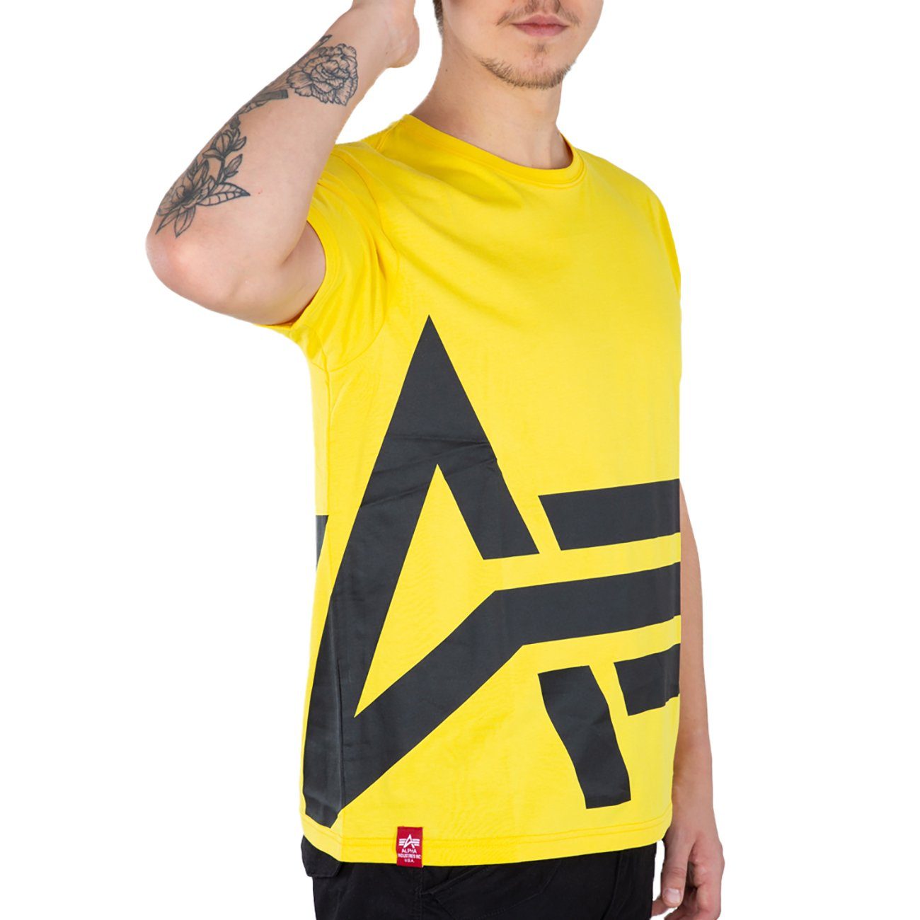 Herren Shirts Alpha Industries T-Shirt Side Logo (1-tlg)