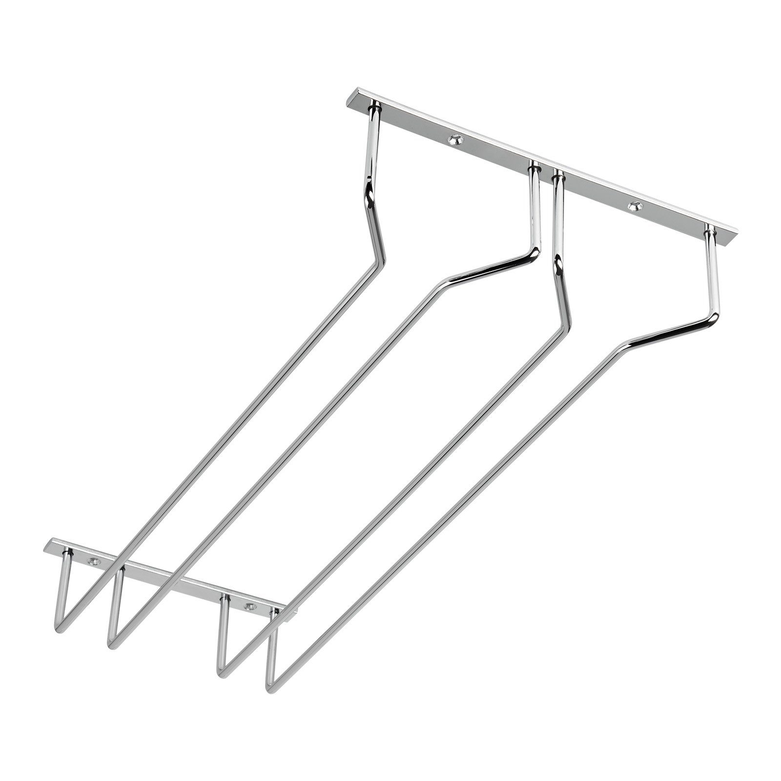 SO-TECH® Gläserhalter schwarz / Chrom poliert - verschiedene Ausführungen