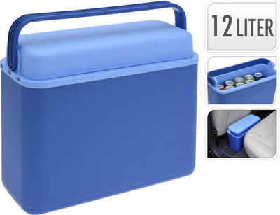 Trendyshop365 Thermobehälter Kühlbox 12 Liter Thermo-Box, Kunststoff, (Spar-Set, 1-tlg), extra schmal und leicht für unterwegs