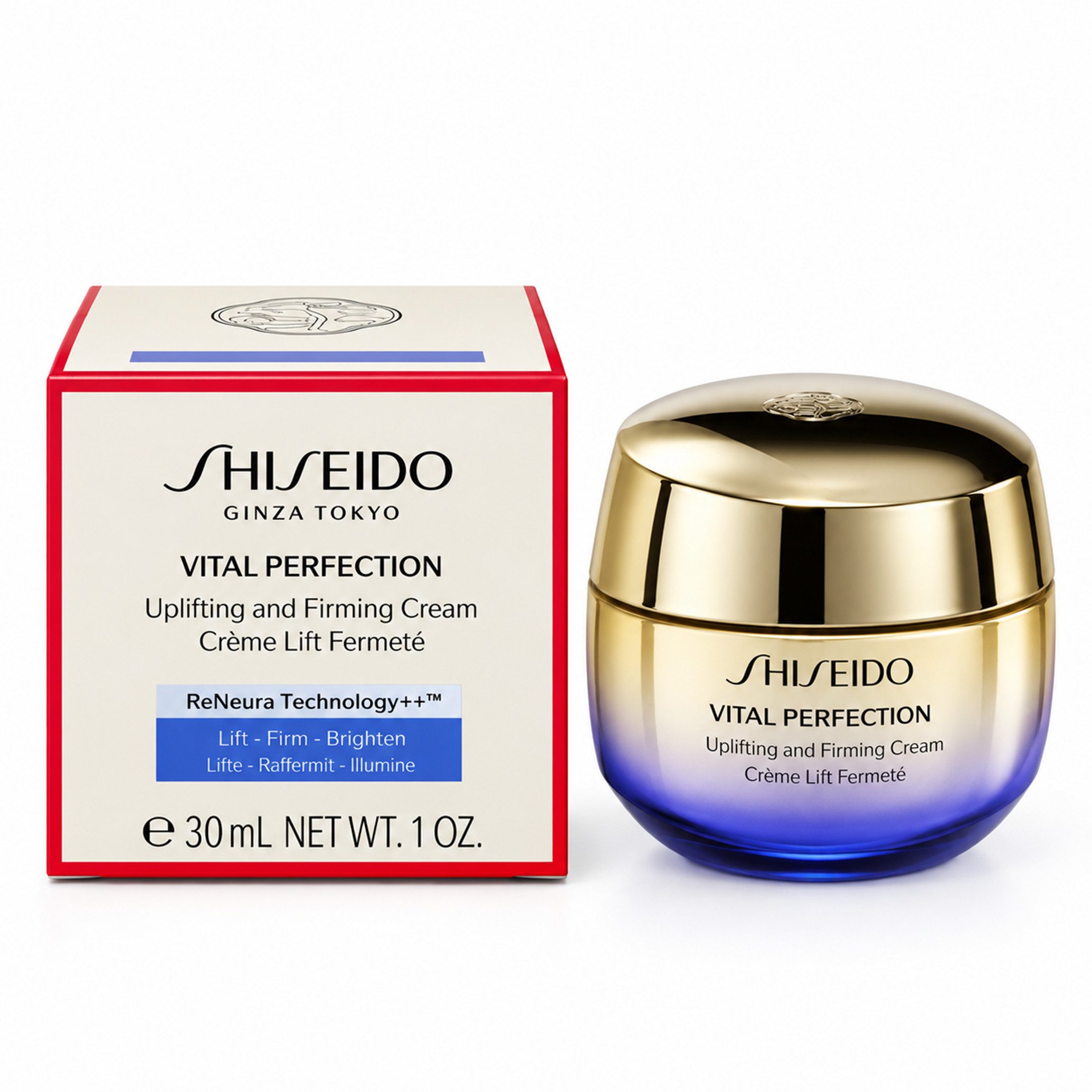 SHISEIDO Gesichtsgel Shiseido Vital Perfection Uplifting and Firming Cream 30 ml