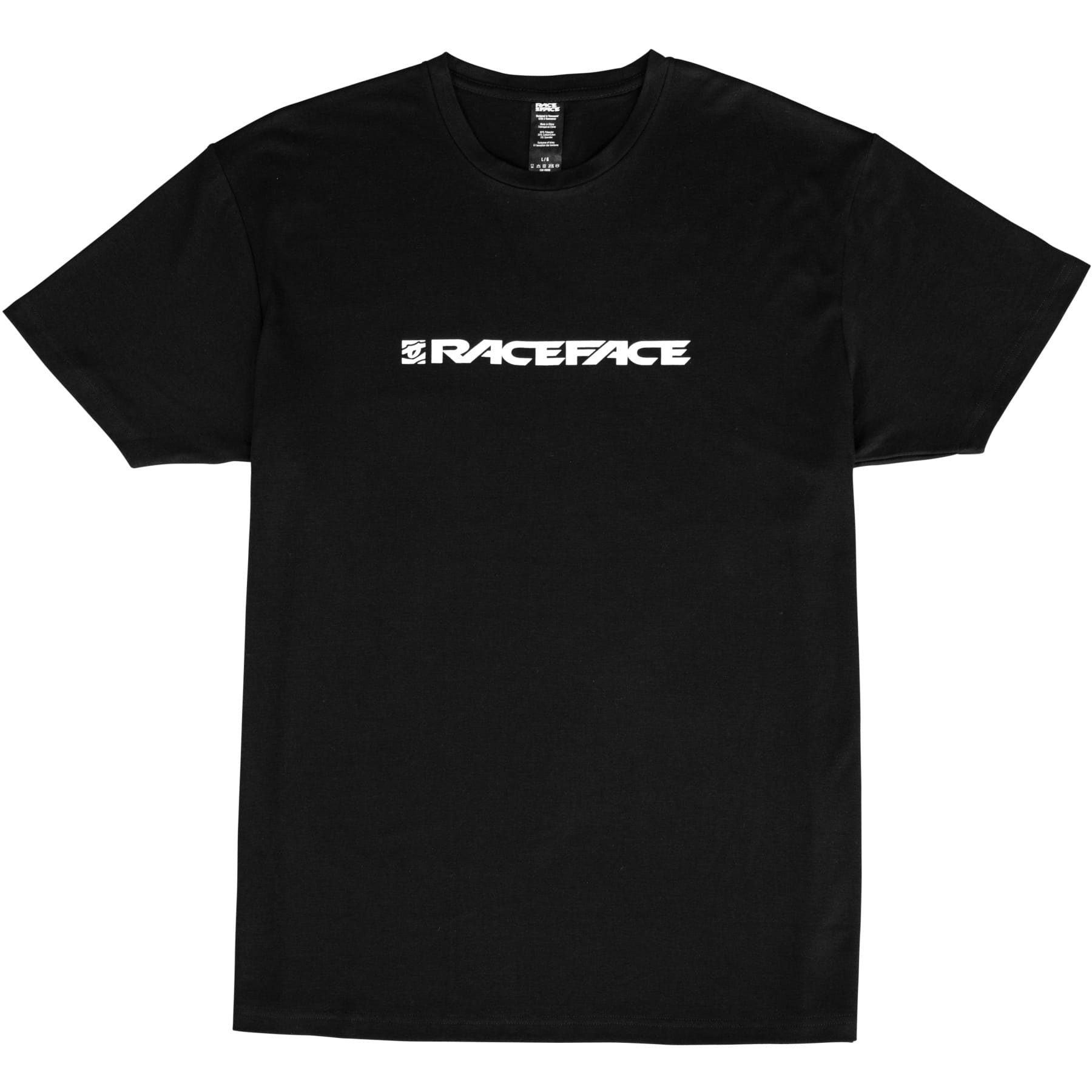 Race Face T-Shirt T-Shirts Race Face Classic Logo Tee - Schwarz S (1-tlg)