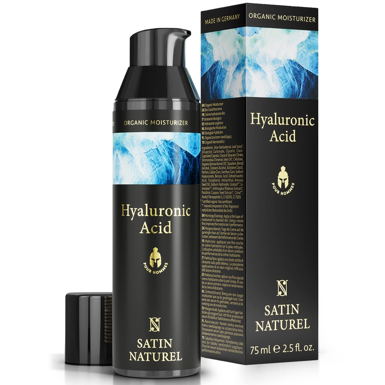 Gesichtspflege For Men - Hyaluronsäure Bio Creme, Gesichtscreme