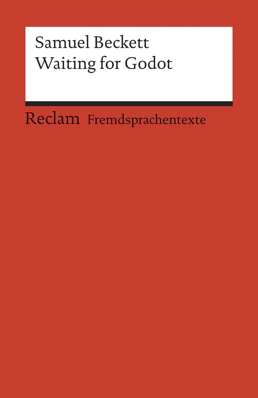 Schulbuch Waiting for Godot A Tragicomedy in Two Acts. Englischer Text mit deuts Samuel Beckett