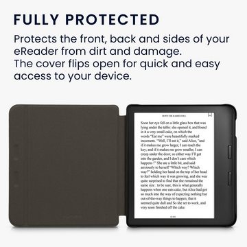 kwmobile E-Reader-Hülle Hülle für Tolino Vision 6, Filz Stoff eReader Schutzhülle - Flip Cover Case