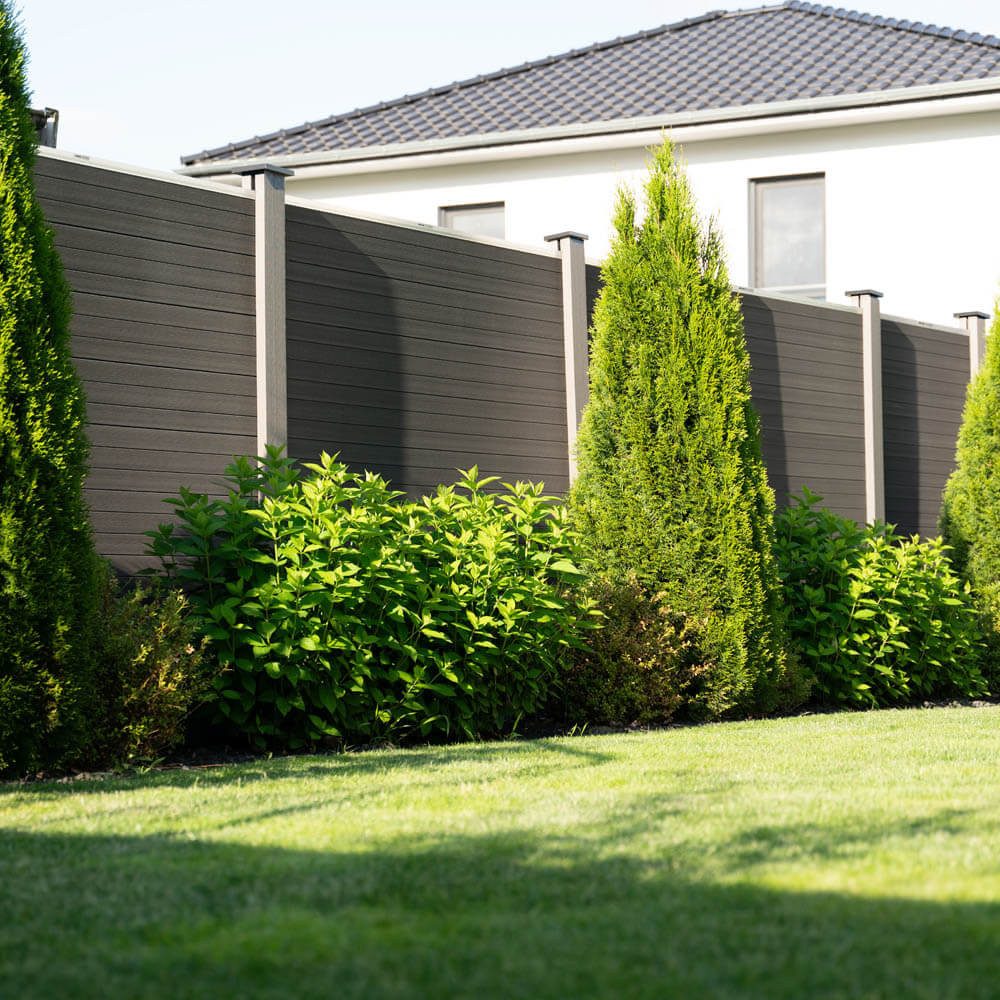 HOME DELUXE Sichtschutzelement WPC Sichtschutzzaun CALLADO - 170 x 2 x 180 günstig online kaufen