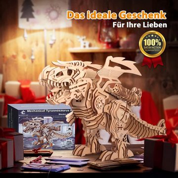 HomeGuru 3D-Puzzle Modellbausatz,3D Holzpuzzle,mechanisches Modell,Geschenk,Hobby, 366 Puzzleteile