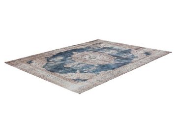 Teppich Kurzflorteppich Hikina 100 Blau 140 x 200 cm, Qiyano, rechteckig, Höhe: 0.9 mm