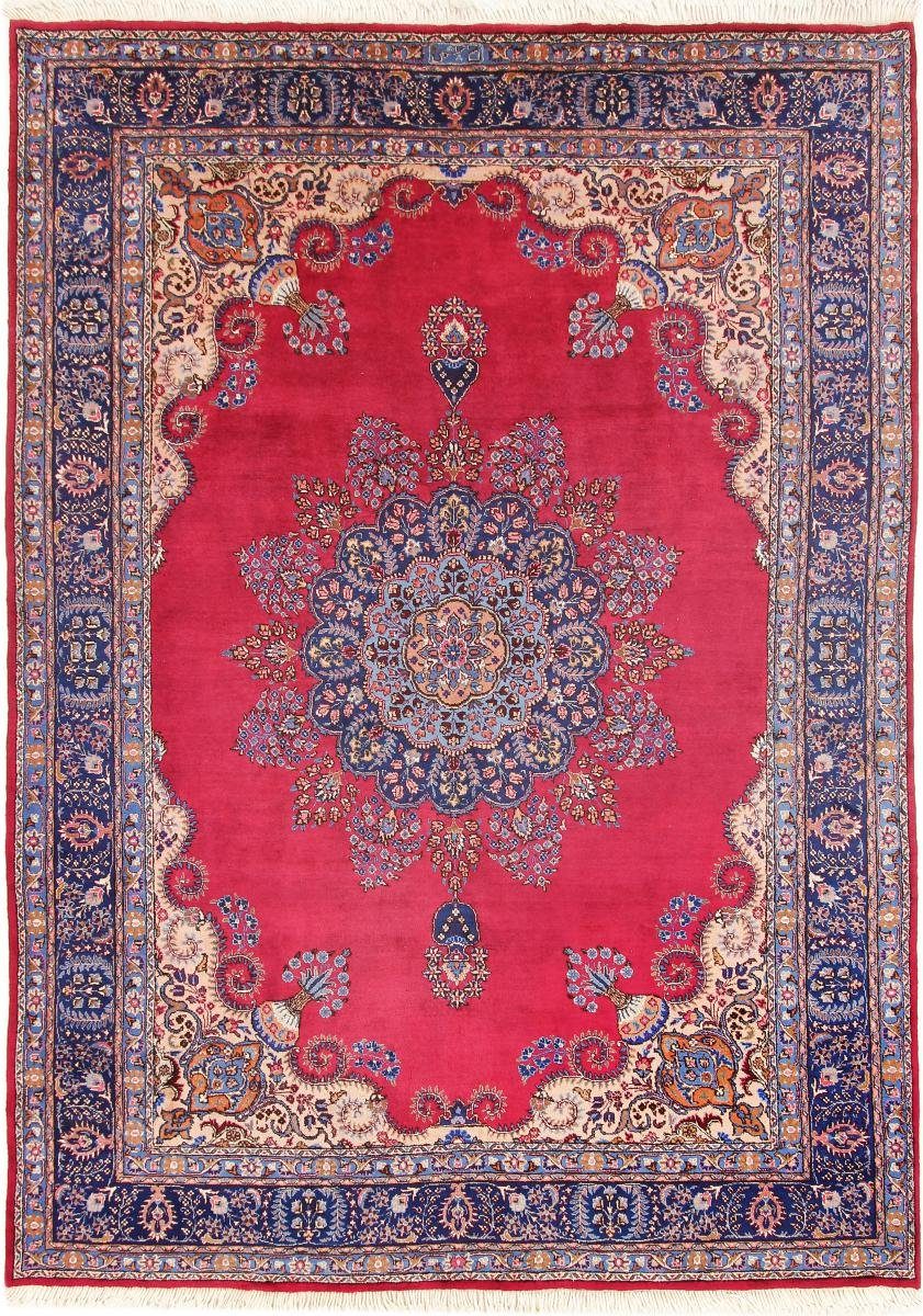 Orientteppich Mashhad 244x342 Handgeknüpfter Orientteppich / Perserteppich, Nain Trading, rechteckig, Höhe: 12 mm