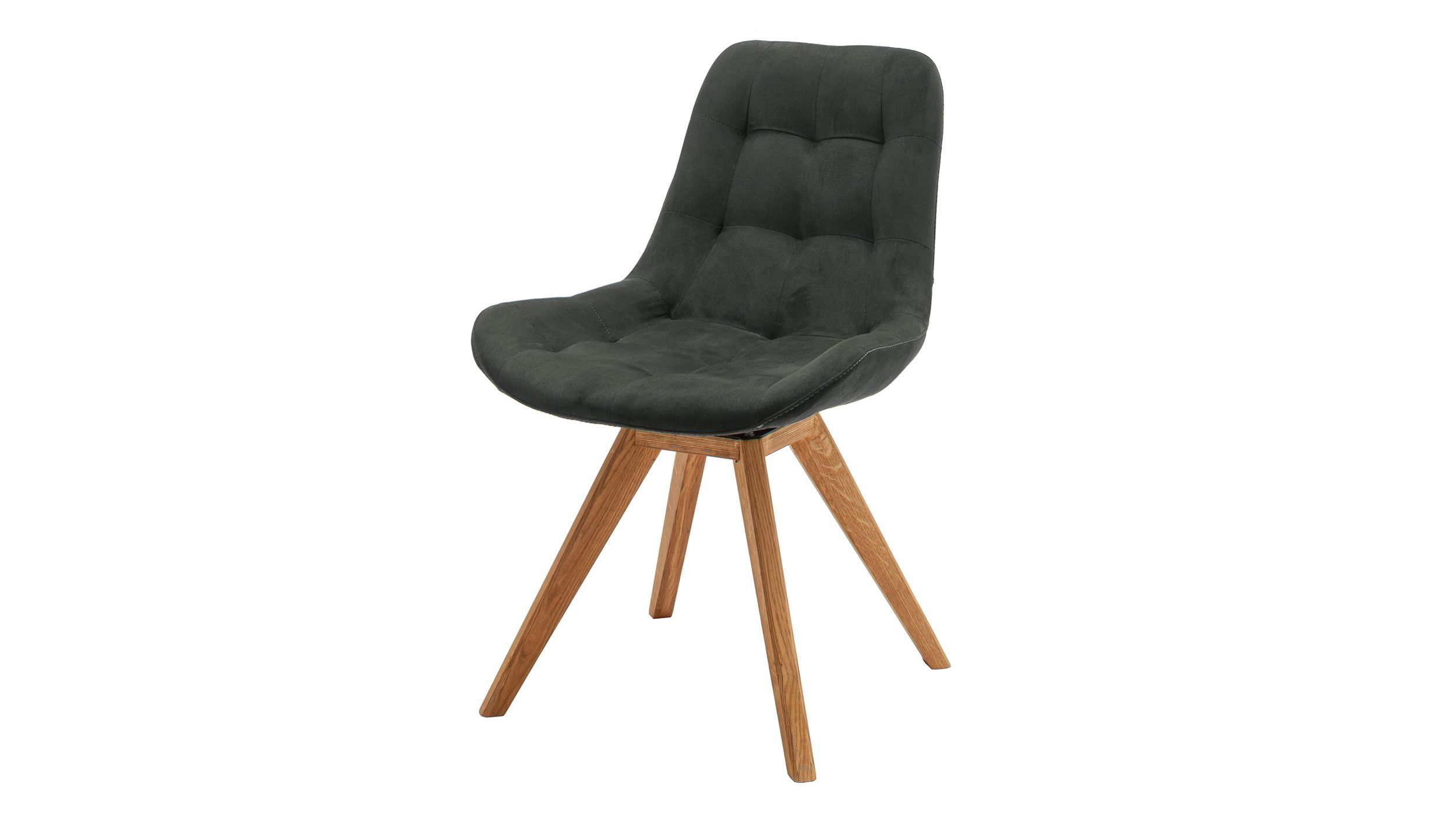 Massivart® Polsterstuhl Esszimmer / anthrazit / günstig online kaufen