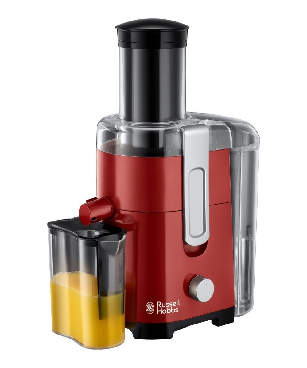 RUSSELL HOBBS Entsafter Desire 24740-56 750ml Saft 550W Obst Gemüse rot, 550 W