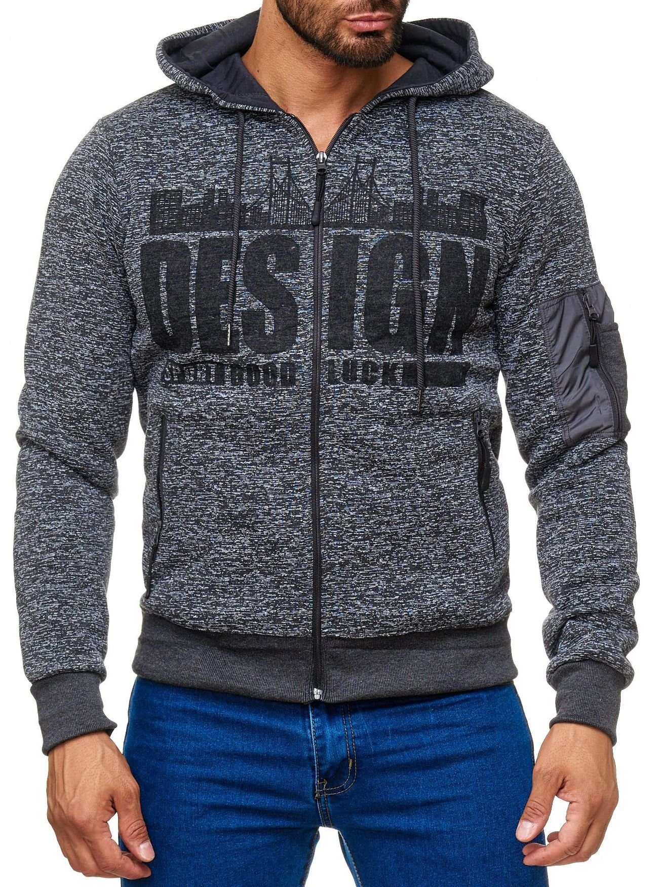 Egomaxx Hoodie »2034« Herren Sweatjacke kaufen OTTO