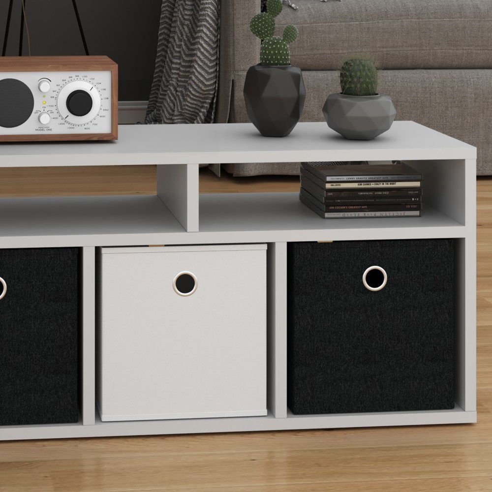 Vicco Raumteiler Hylda, Weiß, 84 x 39 cm