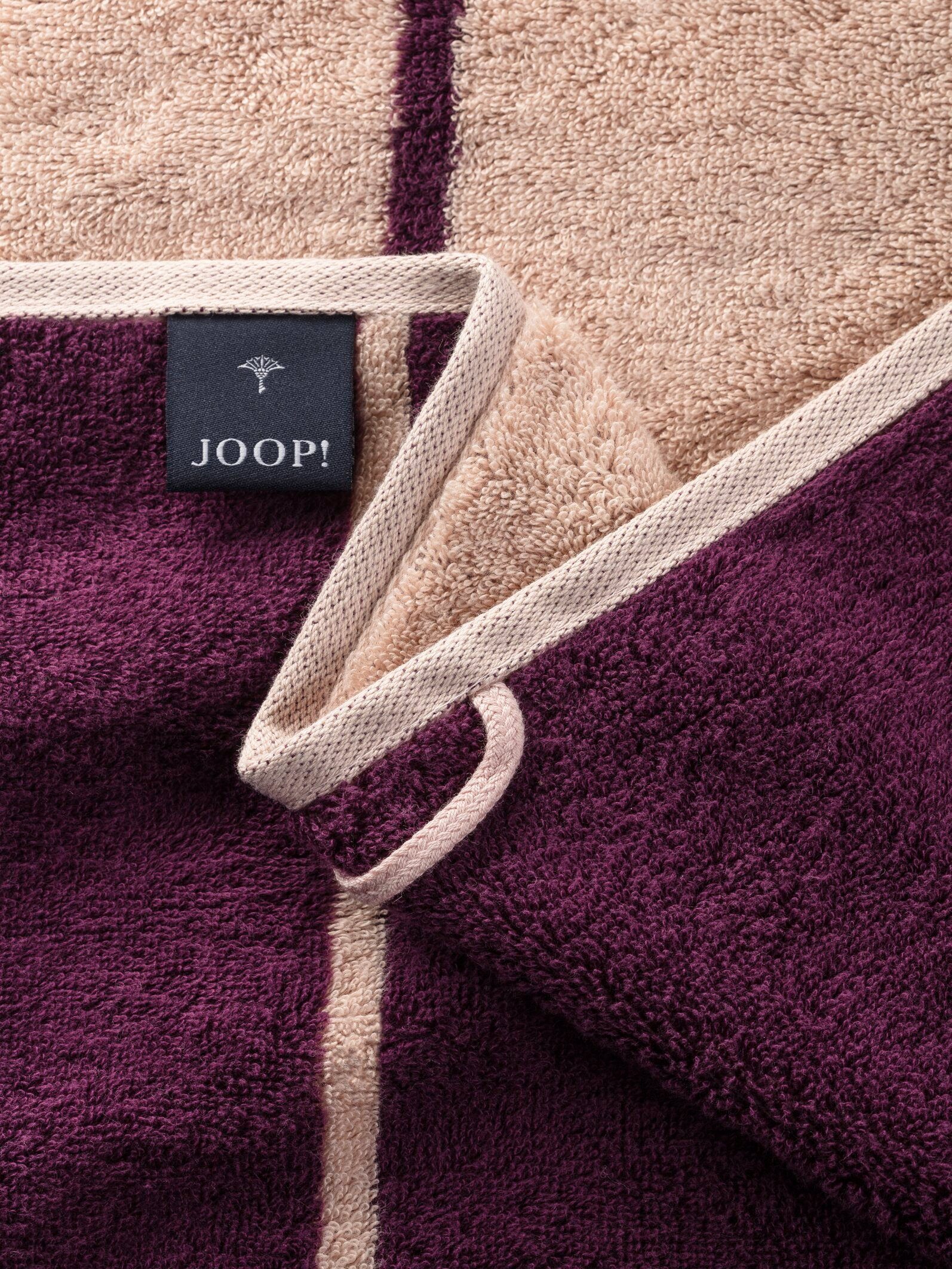 Joop! Handtuch-Set, DOUBLEFACE Blush LINES LIVING (2-St) JOOP! Textil Handtücher -