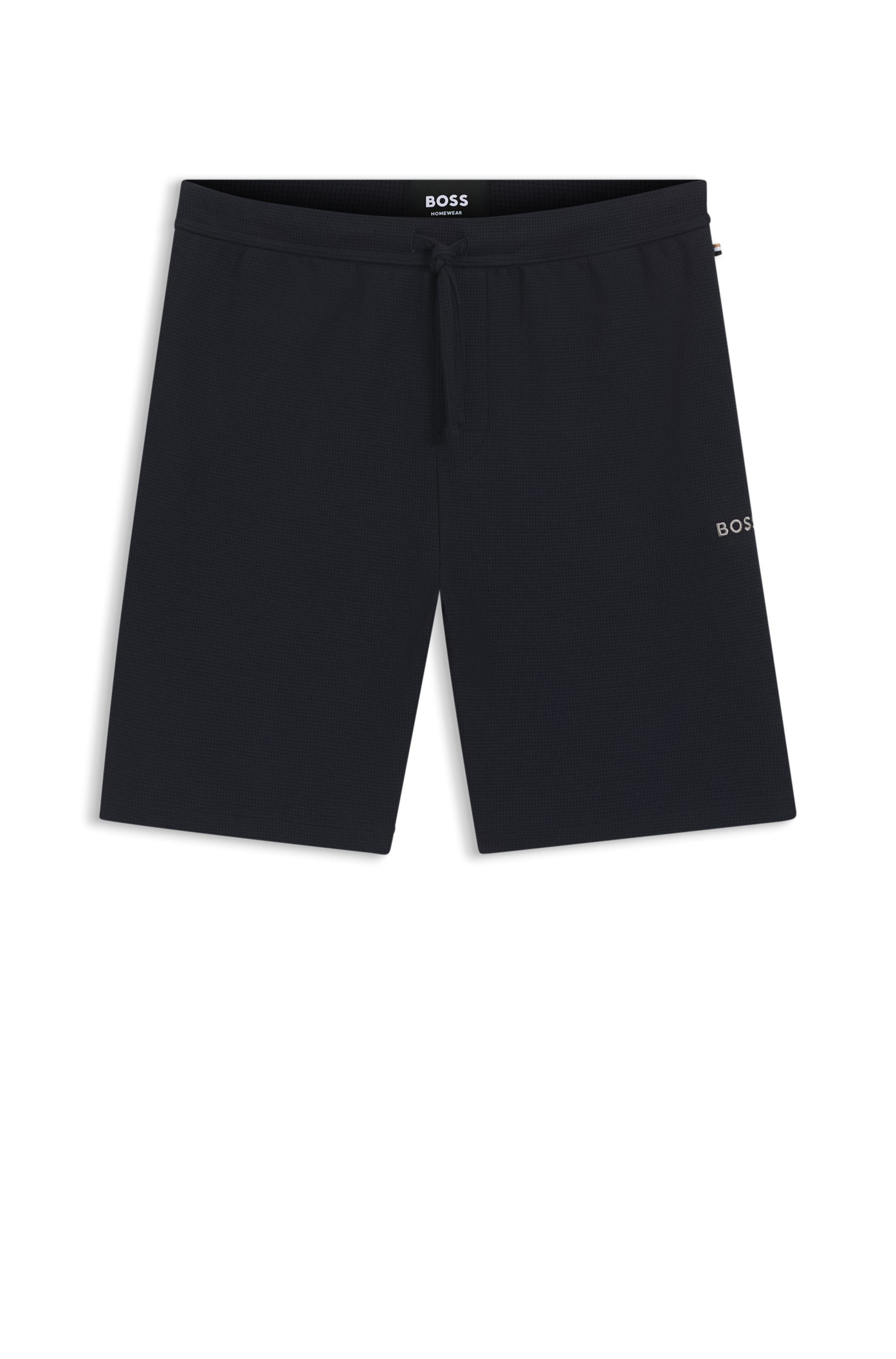 BOSS Pyjamashorts Waffle Shorts günstig online kaufen