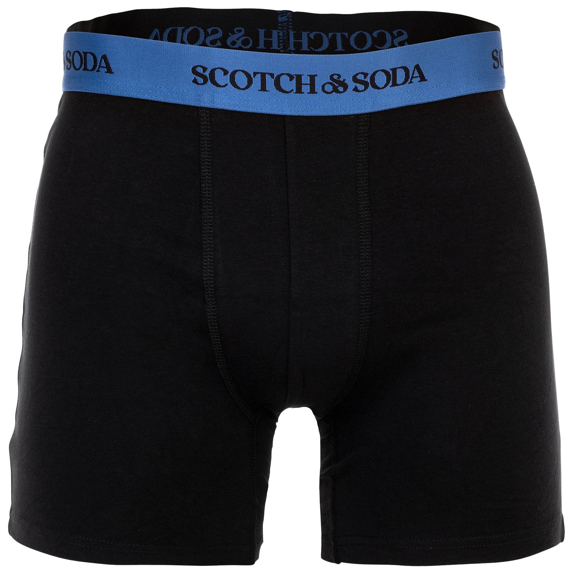 Scotch & Soda Boxer Herren Boxershort 3er Pack Baumwolle (Packung, 3er Pack)