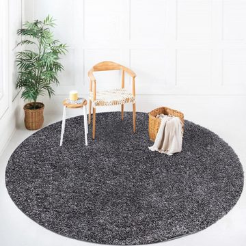 Teppich Moderner einfarbiger flauschiger Boho-Wohnzimmerteppich, EBUY