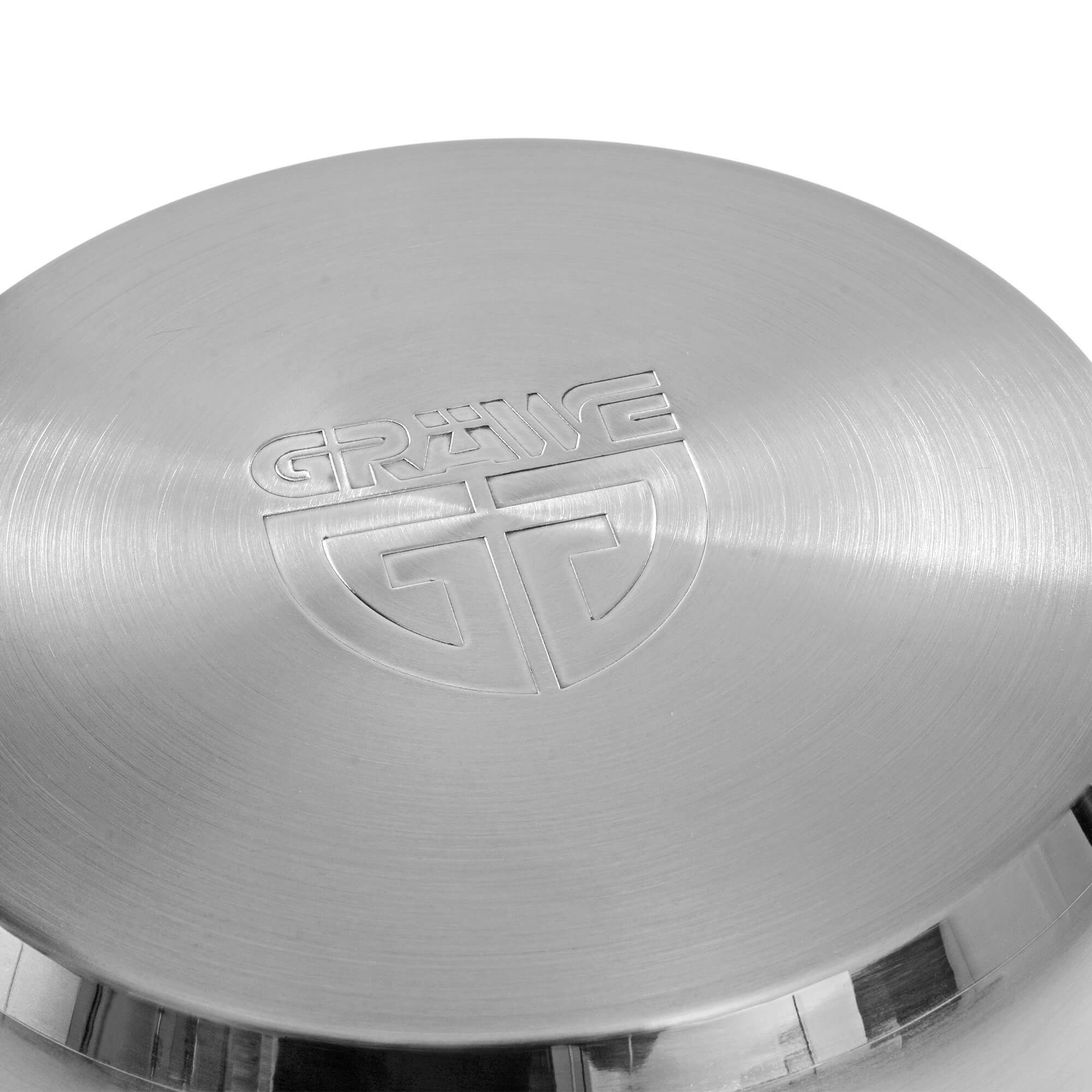 GRÄWE Kochtopf GRÄWE Topfset 16, 20 und 24 cm Kochtopf, Serie PRO-LINE